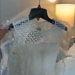 Gorgeous new white mid-length dress